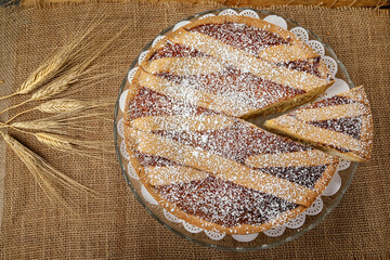 Dolci torte dessert porzioni pastiera Napoletana Cheese cake