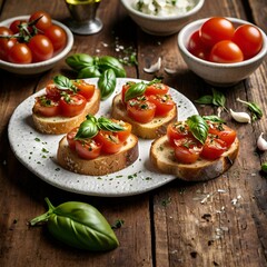 Garden Fresh: Classic Tomato Bruschetta

