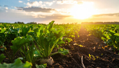 Pole buraków cukrowych