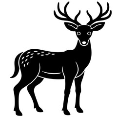 Fototapeta premium deer vector illustration