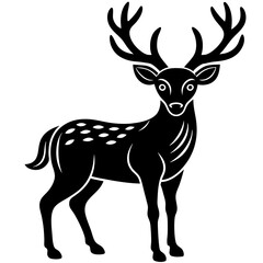 Fototapeta premium deer vector illustration