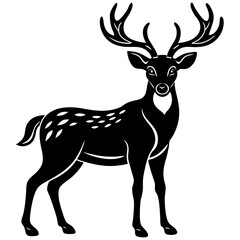 Fototapeta premium deer vector illustration