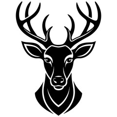 Fototapeta premium deer head vector