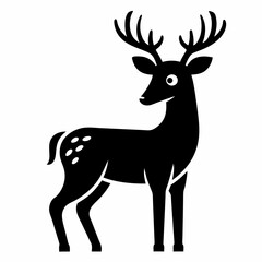 Fototapeta premium deer vector illustration