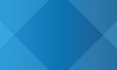 Abstract blue geometric background with thin diagonal lines forming a diamond pattern and subtle crosshatch texture in the corners. Ideal for tech designs, business templates, or digital presentations