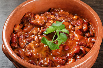 gnocchi frittura italiana fagioli 