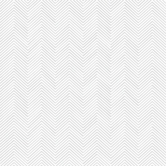 Seamless light grey zigzag pattern on white background chevron