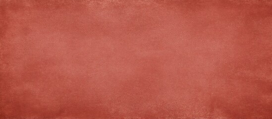 Fototapeta premium matte brick red vintage background, flat tone with subtle age marks, faded and clean look 