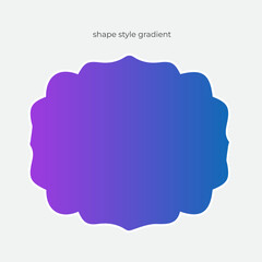 shape style gradient