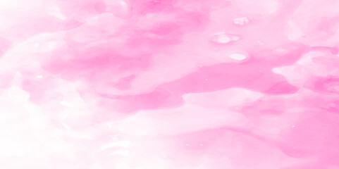 Soft Pink Hand-Painted Watercolor Background with Gentle Aquarelle Texture on White Paper for Modern Feminine Posters and Product Mockups