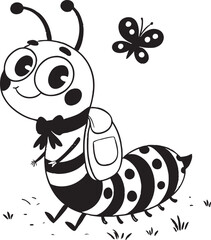 funny cartoon bee