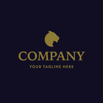 Lioness Head Logo &ndash; Elegant Vector Symbol for Branding and Business Identity