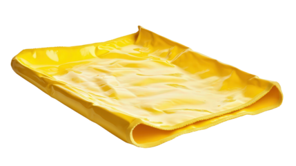 Chemical spill absorbent pad background isolated on a Transparent background, PNG file.