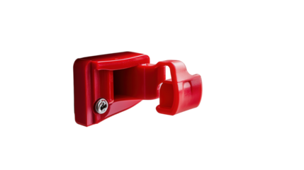 Childproof cabinet safety lock background isolated on a Transparent background, PNG file.