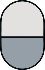 Simple 2D capsule ico