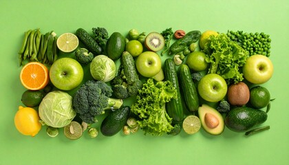 Fresh, isolated vegetables like red tomatoes and cucumbers on a white background for a healthy vegetarian diet