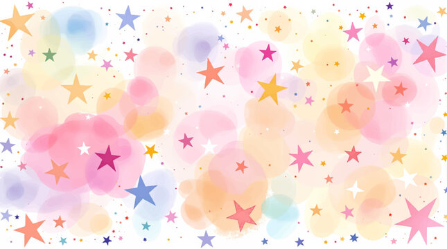 abstract star watercolor background
