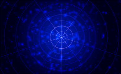 Fototapeta premium abstract Polar Light Background