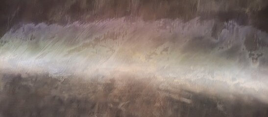 Artistic Grunge Background with Horizontal Wave Texture