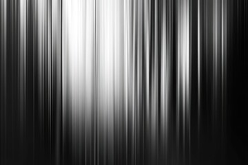 Obraz premium Grey vertical lines create a flowing abstract pattern in a digital artwork, Grey vertical lines Computer generated abstract motion background Seamless 3D render