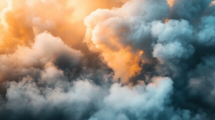 Obraz premium Dramatic Sunset Cloudscape.