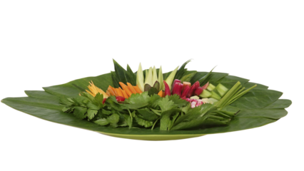 Holy Basil isolated transparent background