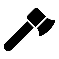axe glyph icon