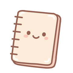 Pastel notebook illustration in a soft, minimal hand-drawn style. Great for journaling or educational designs