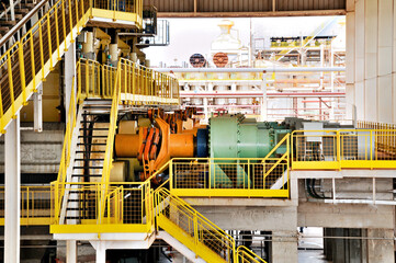 Usina de a&ccedil;&uacute;car e &aacute;lcool, moenda