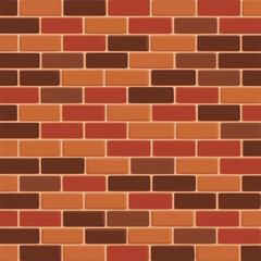 Minimalist Red Brick Wall Texture Design