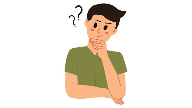 Boy thinking png