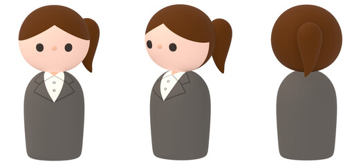 ビジネス女性アイコン