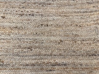the texture of the carpet mat. woven carpet mat close-up