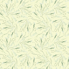 Delicate watercolor repeat design with white calla flowers and airy foliage isolated. Seamless botanical pattern hand drawn for feminine stationery, wrapping paper, and spring textile prints.