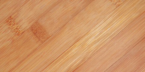 Soft light wood planks with natural texture, wooden retro background, light wooden background, table with wood grain texture.