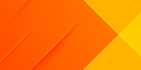 Abstract orange square overlap background for card graphics design. Orange background with shadow elements. Eps10 vector