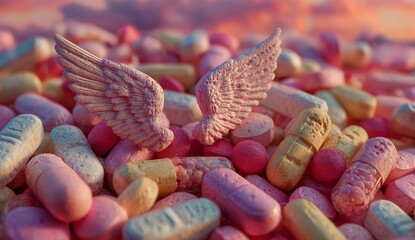The wonder drug cure for all antidepressant cure for mental health, prescribed like candy sweetsl, corruption. Big pharma, disguised as safe and harmless. Dangerous drugs.Healthcare misinformation