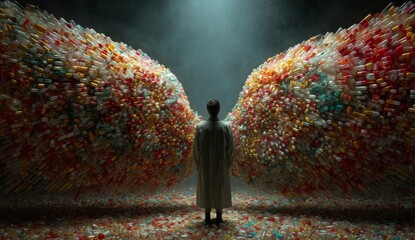 The wonder drug cure for all antidepressant cure for mental health, prescribed like candy sweetsl, corruption. Big pharma, disguised as safe and harmless. Dangerous drugs.Healthcare misinformation