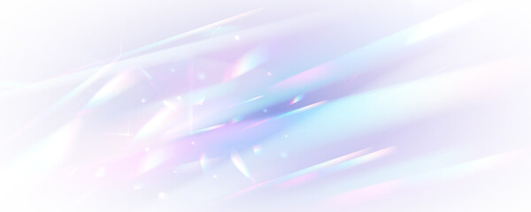 Holographic falling glitter confetti isolated on transparent white background PNG. Shine reflects magic light with crystal effect. PNG glitter beams from rainbow glass into background shine.  © Mirotvoric