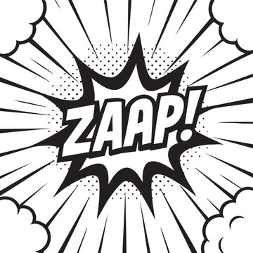 Dynamic Comic Book Smash! Action-Packed Word Art Graphic Design