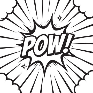Dynamic Comic Book Smash! Action-Packed Word Art Graphic Design