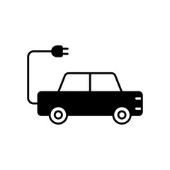 Electric Car EV Vehicle Fill Icon