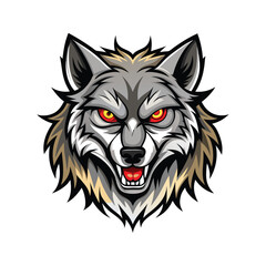 wolf head mascot
