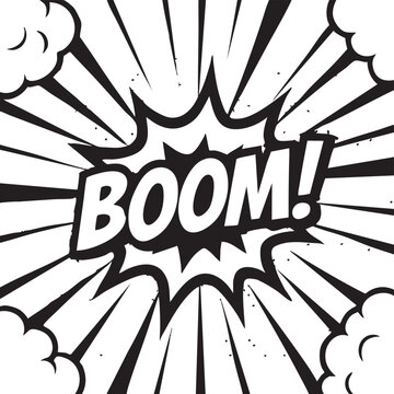 Dynamic Comic Book Smash! Action-Packed Word Art Graphic Design