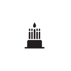 Birthday Candles Silhouette – Celebration, Wishes & Festive Glow