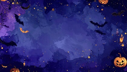 ハロウィンのレター用紙