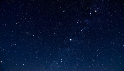 Fototapeta premium Deep blue night sky filled with countless stars, a celestial tapestry of light and wonder