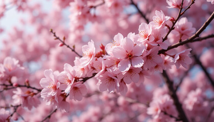 Obraz premium pink cherry blossom