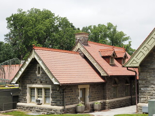 The campus of Arcadia University in Cheltenham Township, Glenside, PA.