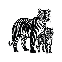tiger vector illustration